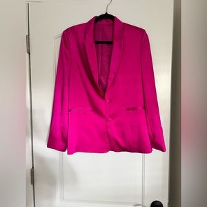Silk Blazer and Pant suit